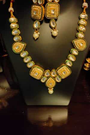 Necklace with earring